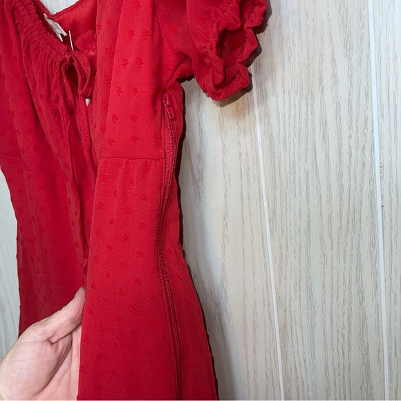 NWT Little Red Dress! “Rewind” Light & Flowy ! XLarge - Picture 7 of 9